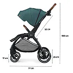 Коляска 2 в 1 Kinderkraft Evolution Cocoon Midnight Green (KKWEVCOGBL2000)