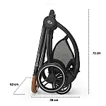 Коляска 2 в 1 Kinderkraft Evolution Cocoon Midnight Green (KKWEVCOGBL2000)