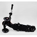 Дитячий самокат 5 в 1 Best Scooter Абстракція New Чорний (21700)