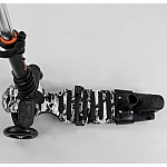 Дитячий самокат 5 в 1 Best Scooter Абстракція New Чорний з білим (24501) 