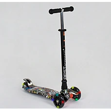 Дитячий самокат Best Scooter Maxi A 24642/779-1386 Чорний при