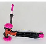 Детский самокат Best Scooter Maxi A 24652/779-1396 Розовый с белым