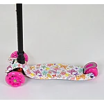 Детский самокат Best Scooter Maxi A 25593/779-1336 Розовый с белым