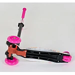 Детский самокат Best Scooter Maxi A 25593/779-1336 Розовый с белым