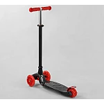 Дитячий самокат Best Scooter Maxi A 25772/779-1524 Чорний з червоним