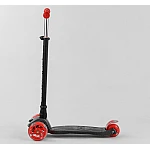 Дитячий самокат Best Scooter Maxi A 25772/779-1524 Чорний з червоним