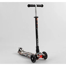Дитячий самокат Best Scooter Maxi A 25777/779-1539 Чорний при