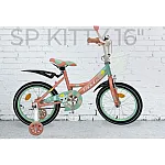 Детский двухколесный велосипед Impuls-bike SP Kitty 16 Карамельный
